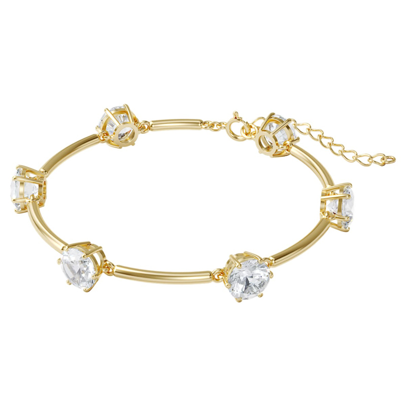 Swarovski Constella Bracelet, White and Gold Tone | 5600487