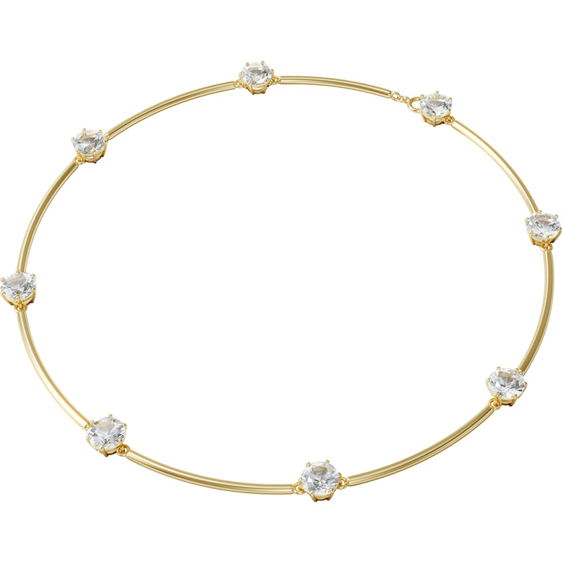 Swarovski Gold Tone Constella Choker, Large