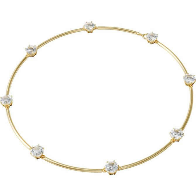 Swarovski Gold Tone Constella Choker, Large