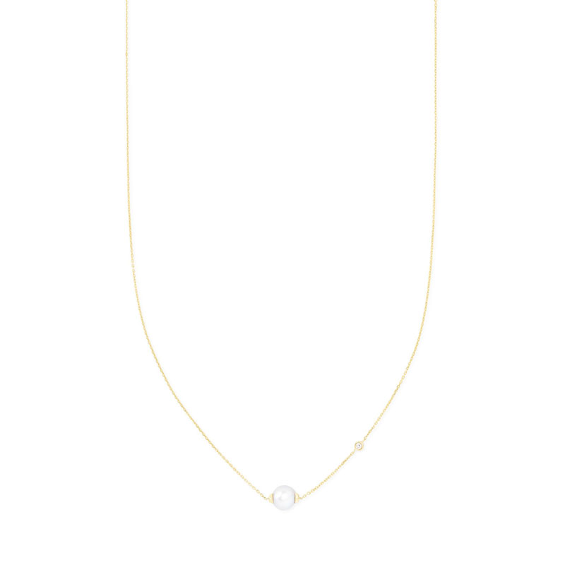Kendra Scott Cathleen 14k Gold Pendant Necklace in Pearl