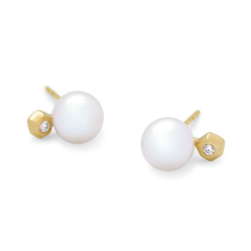 Kendra Scott Cathleen 14k Yellow Gold Stud Earrings