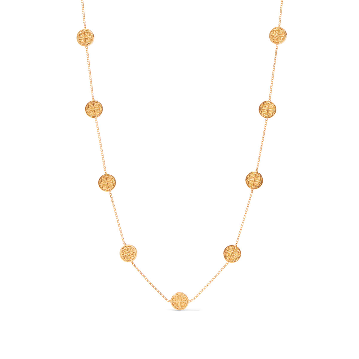 Julie Vos Valencia Delicate Station Necklace