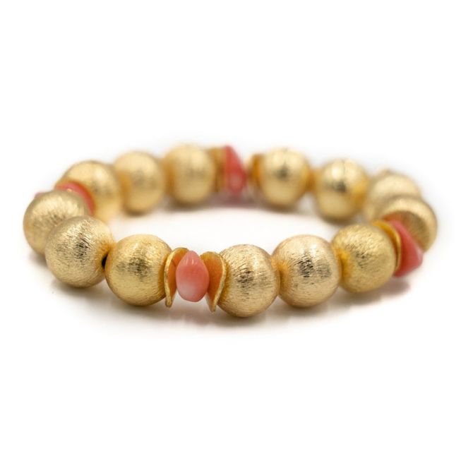 Hazen & Co Madison Bracelet, Coral