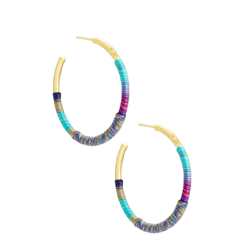 Kendra Scott Multicolor Hoop Earrings 2025