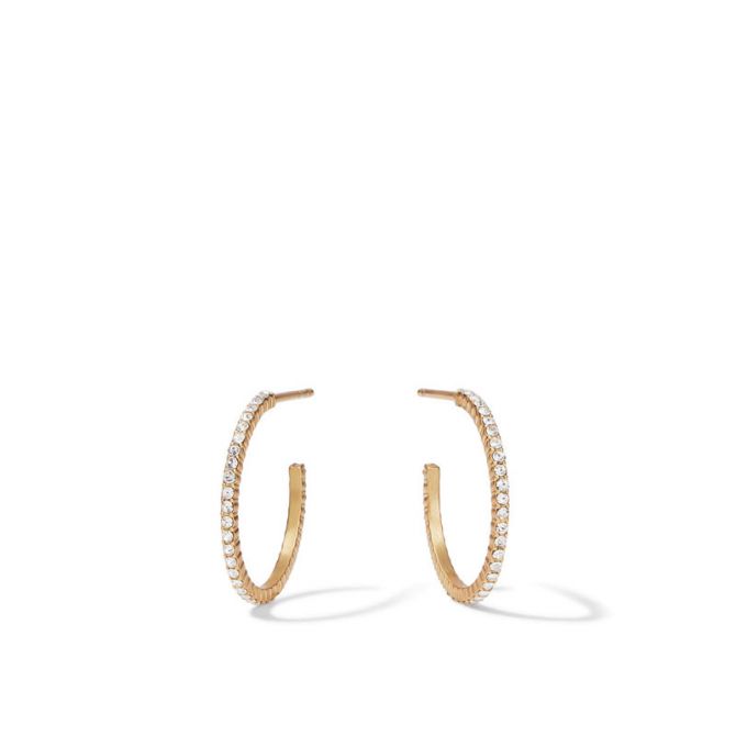 Julie Vos Windsor Medium Hoop Earrings