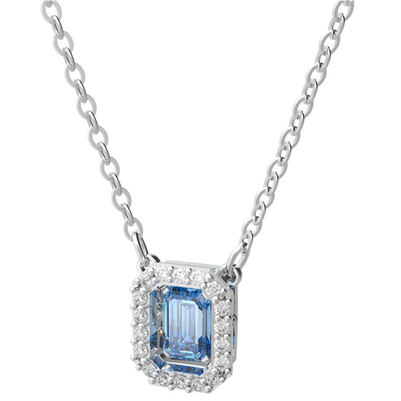 Swarovski Millenia Octagon Cut Blue Zirconia Necklace | 5614926 | Borsheims