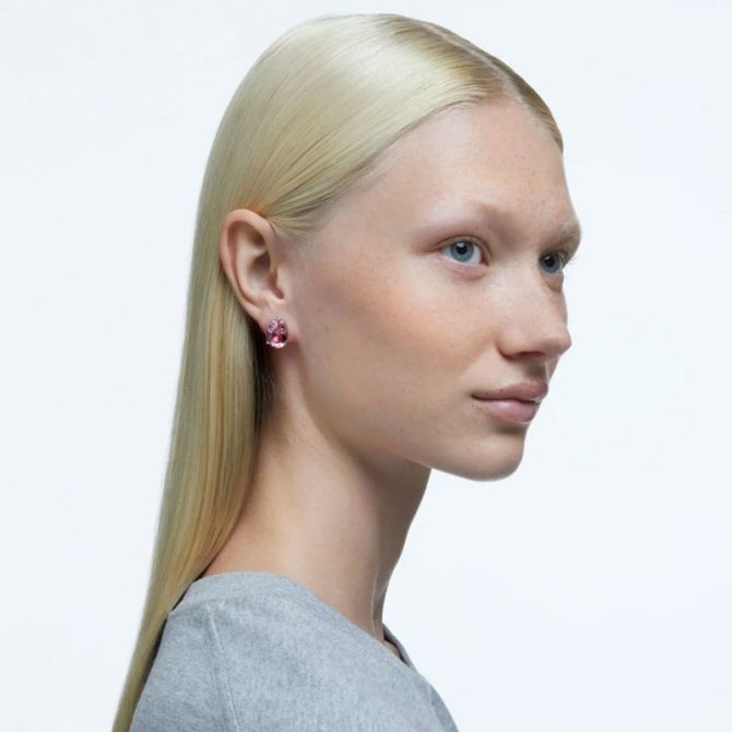 Swarovski Gema Pink Stud Earrings | 5614455 | Borsheims