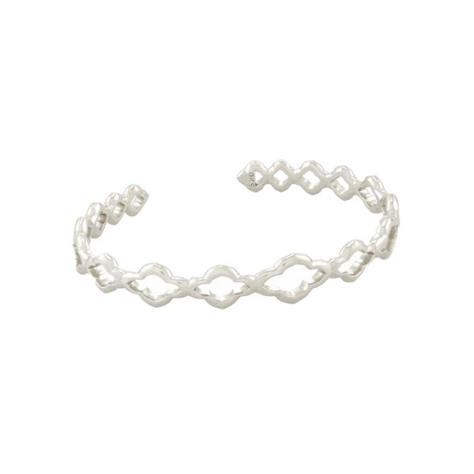 Kendra Scott Abbie Cuff Bracelet in Silver Tone