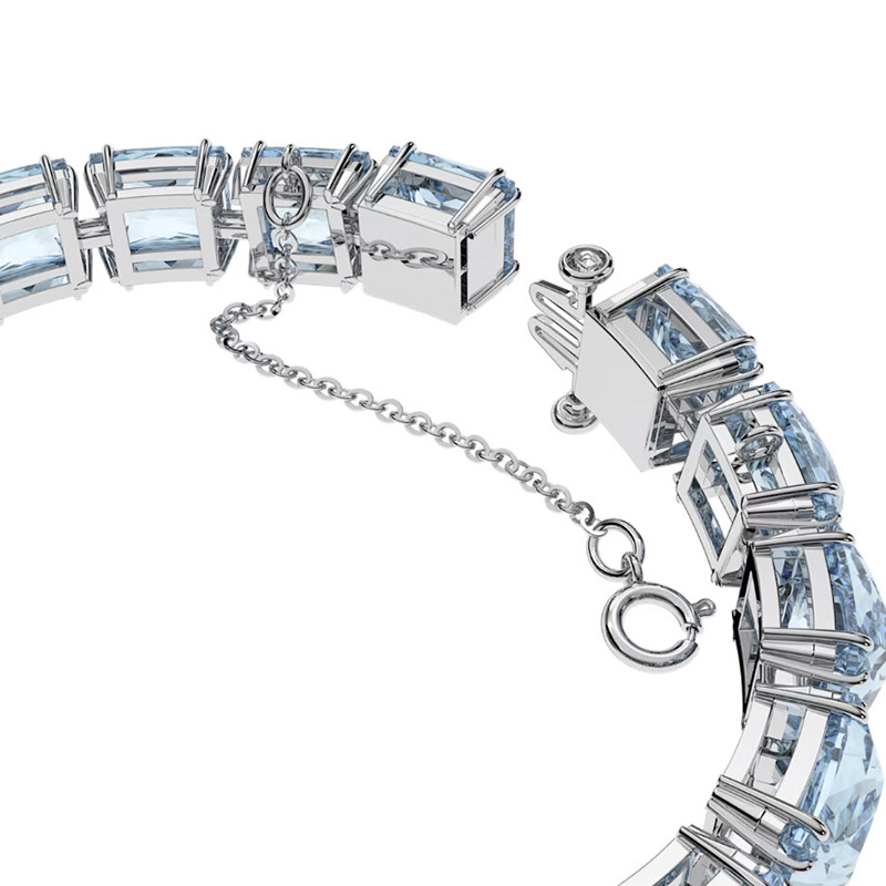 Swarovski Millenia Square Cut Bracelet, Blue