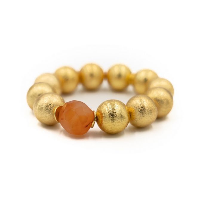 Hazen & Co Margot Bracelet, Carnelian