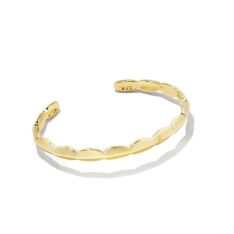 Kendra Scott Brooke Cuff Bracelet in Gold Tone