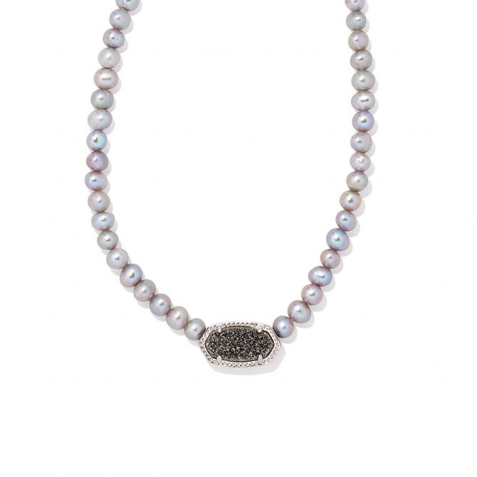 Kendra Scott: Elisa Silver Pendant Necklace – The Vogue Boutique