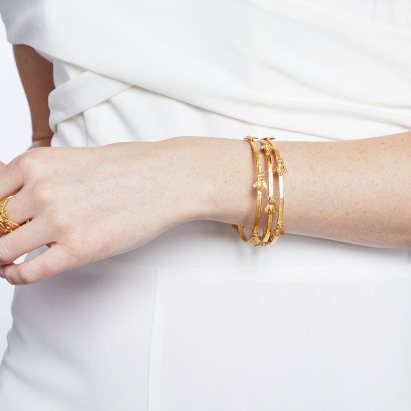 Julie Vos Bee Medium Bangle