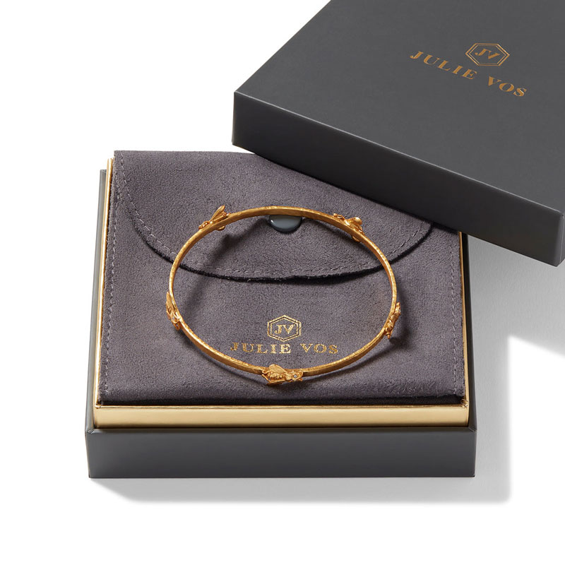 Julie Vos Bee Medium Bangle
