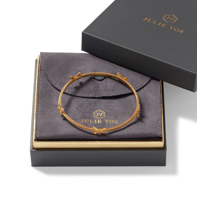 Julie Vos Butterfly Medium Bangle