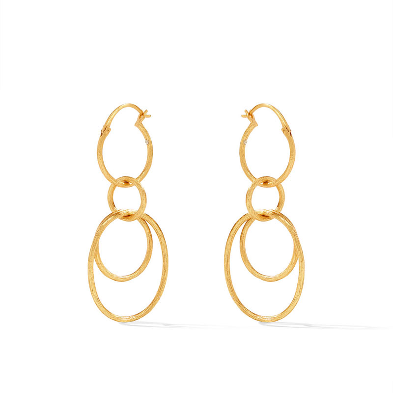 Julie Vos Simone 3 in 1 Earrings