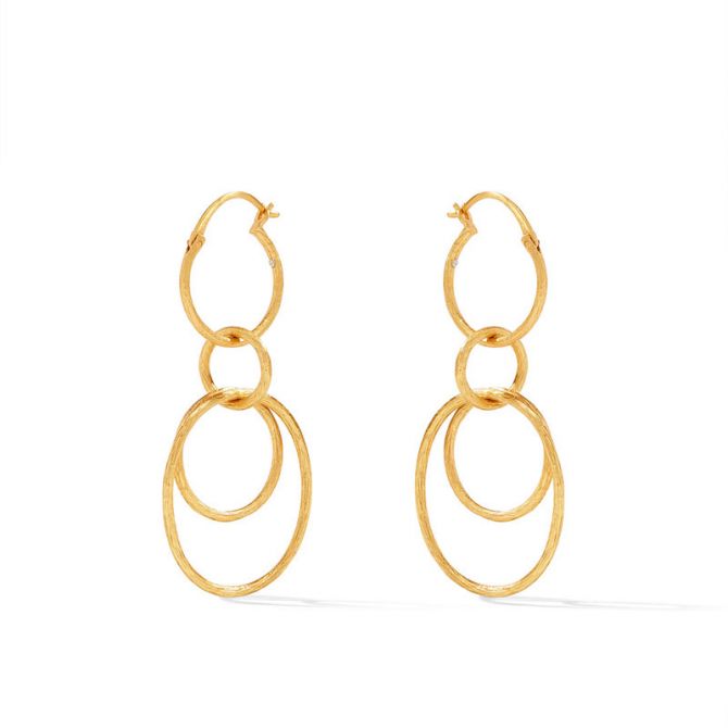 Julie Vos Simone 3 in 1 Earrings