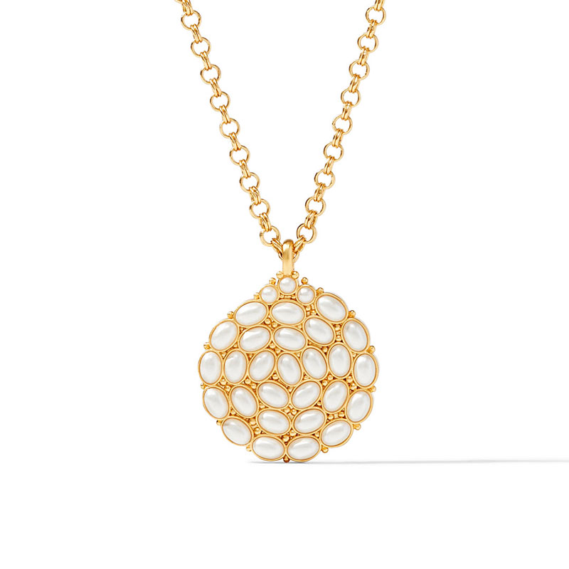 Julie Vos Mykonos Pendant in Pearl