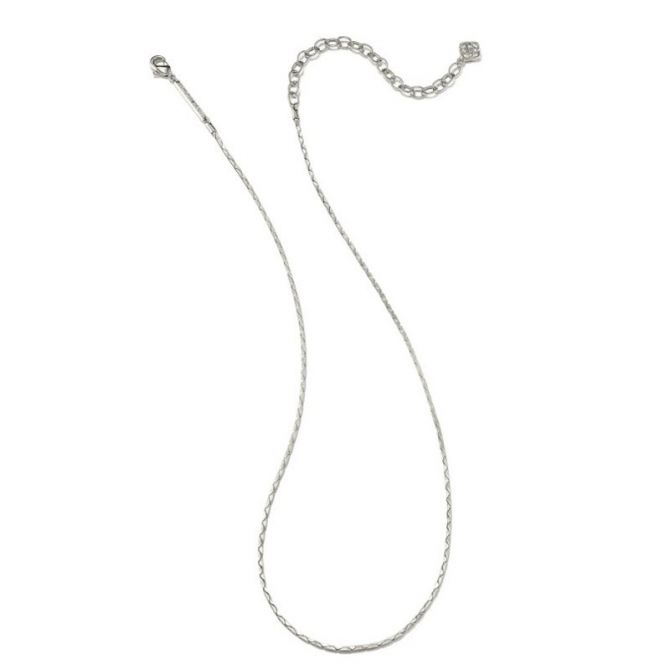 Kendra Scott Lennon Chain Necklace in Silver Tone
