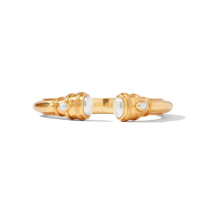 Julie Vos Cassis Demi Cuff Bracelet in Pearl