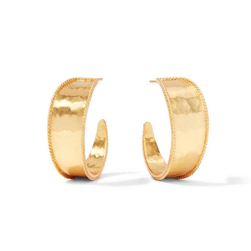 Julie Vos Savoy Hoop Earrings, Medium