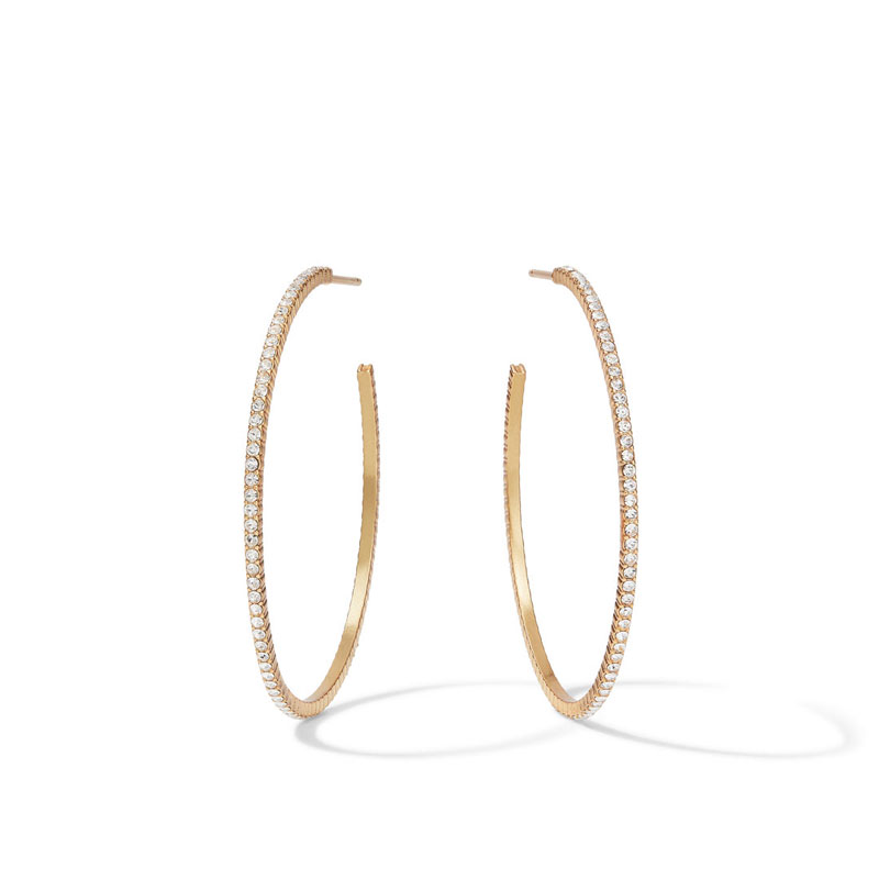 Julie Vos Windsor Hoop Earrings, Large