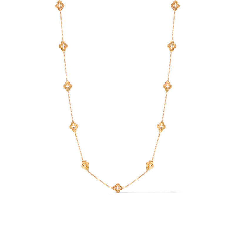 Julie Vos Florentine Demi Delicate Station Necklace