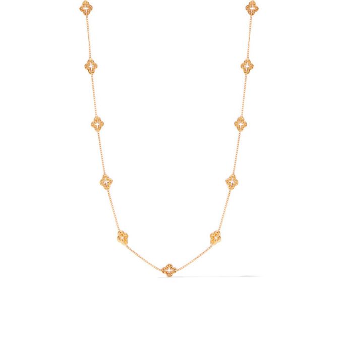 Julie Vos Florentine Demi Delicate Station Necklace