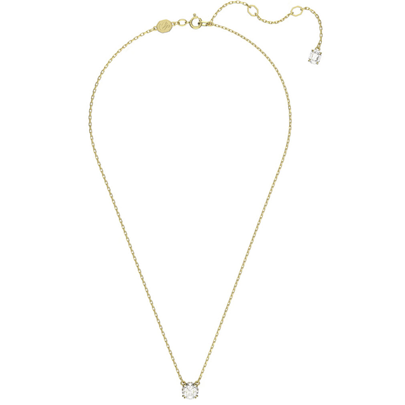 Swarovski Constella Rose Cut Pendant, Gold Tone