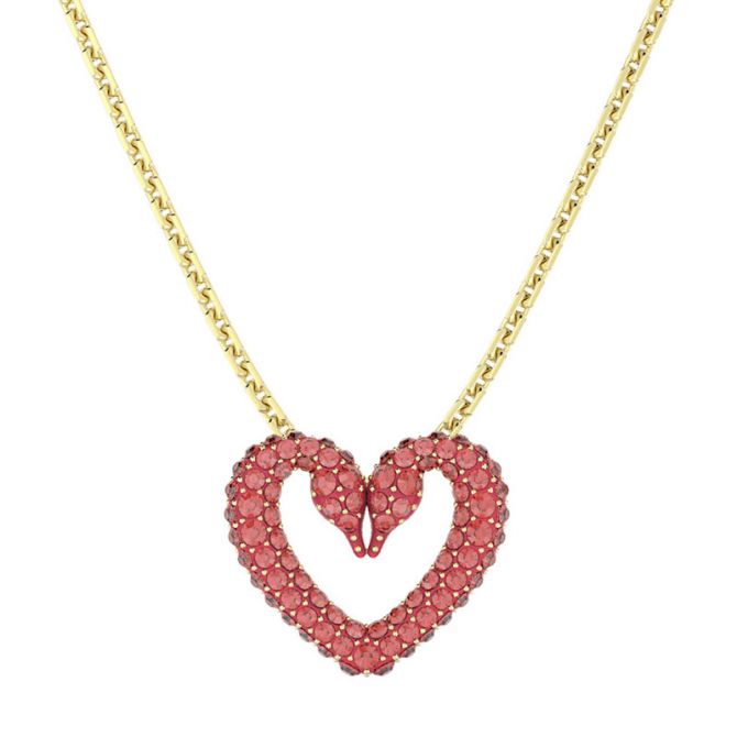 アハルテケ　 SWAROVSKI　スワロフスキー　UNA ハート SWAROVSKI スワロフスキー Una ハートペンダント 追跡送料関税込