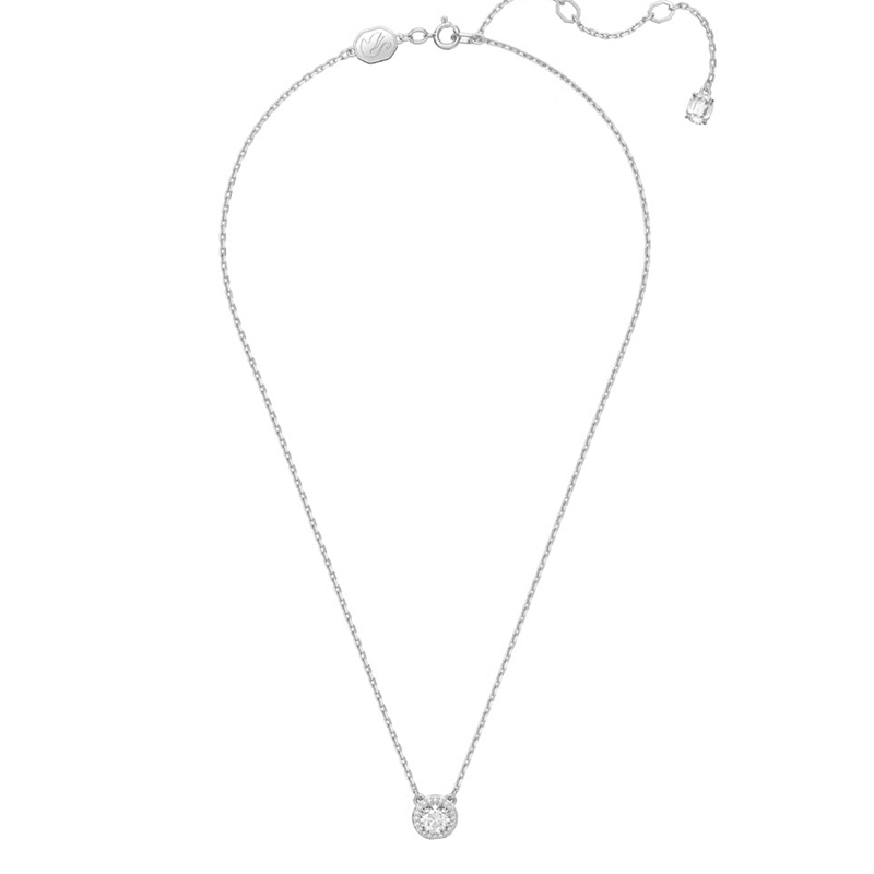 Swarovski Constella Round Cut Pavé Pendant Necklace | Borsheims