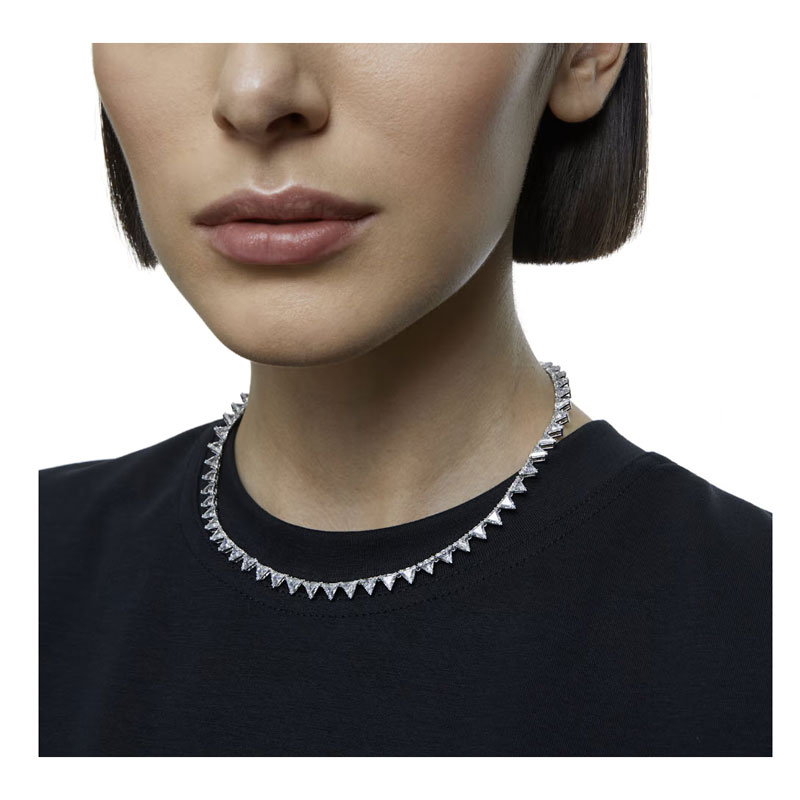 Swarovski Ortyx Triangle Cut Necklace