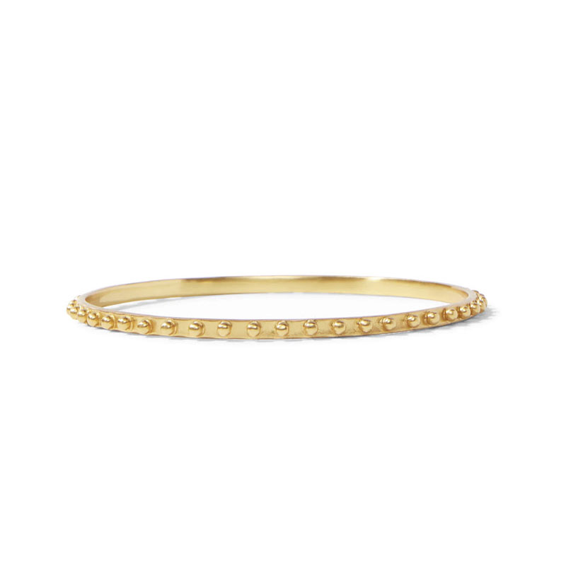 Julie Vos SoHo Bangle, Gold Plate
