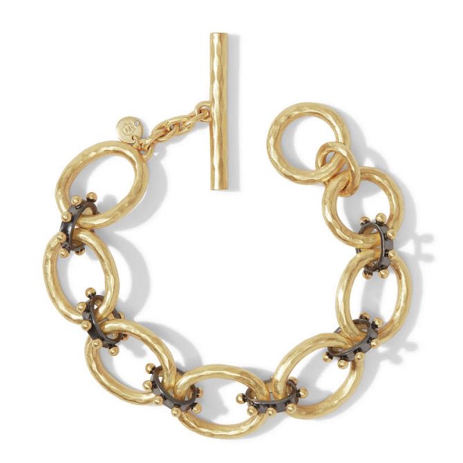 Julie Vos SoHo Demi Link Bracelet, Mixed Metal