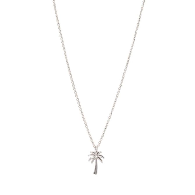 Spartina 449 Sea La Vie Paradise Palm Tree Necklace, Silver