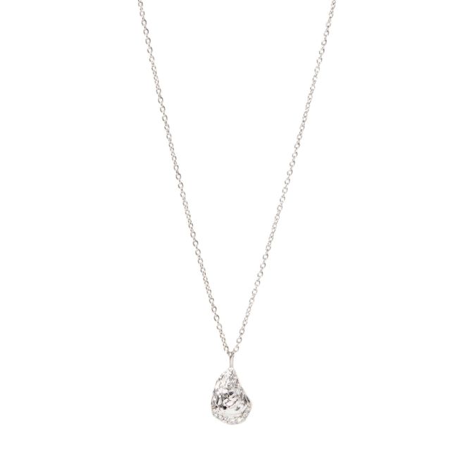 Spartina 449 Sea La Vie Seas The Day Oyster Necklace, Gold Plated
