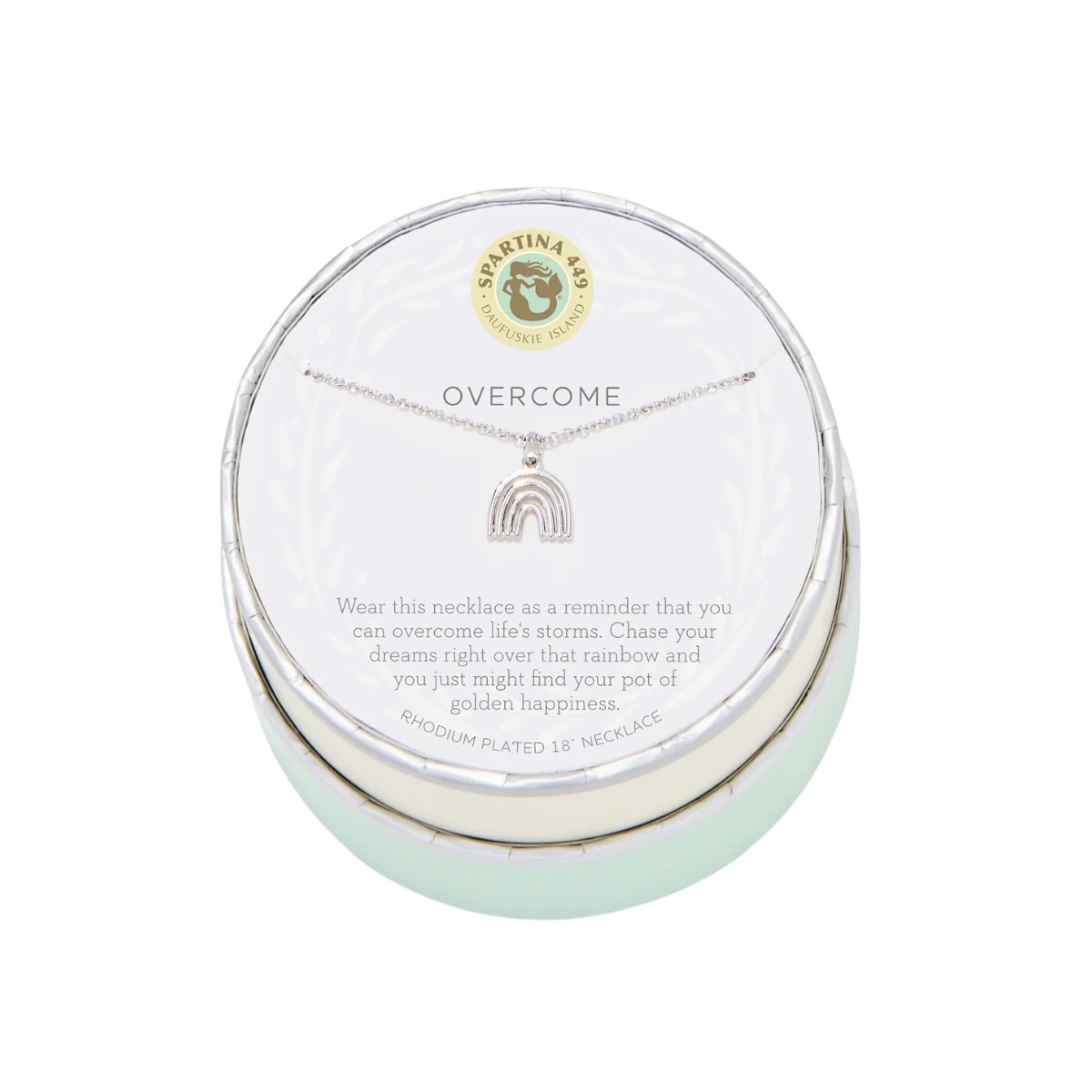 Spartina 449 Sea La Vie Overcome Rainbow Necklace, Gold Plated