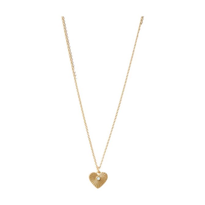 Spartina 449 Sea La Vie Necklace Heart of Gold 496947 Borsheims