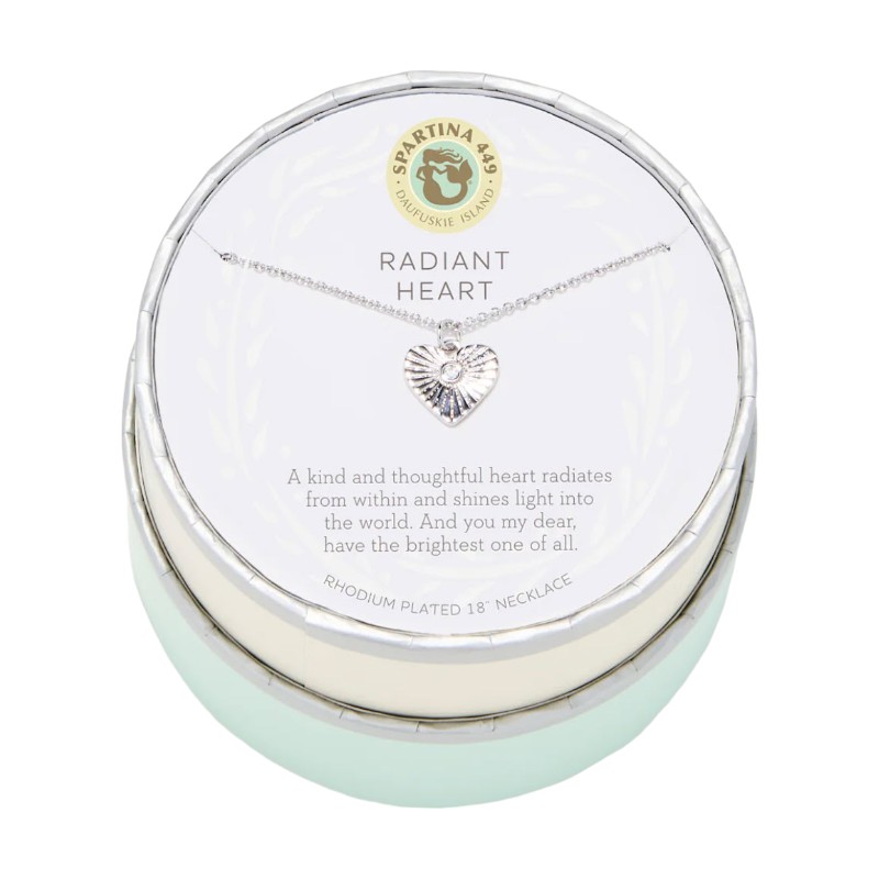Spartina 449 Sea La Vie Necklace, Radiant Heart