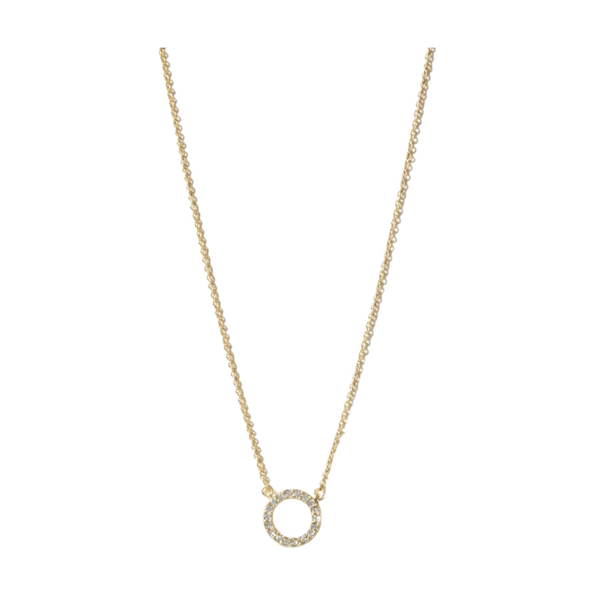 Spartina 449 Sea La Vie Guardian Angel Halo Necklace, Yellow Gold Plate | 496954 | Borsheims