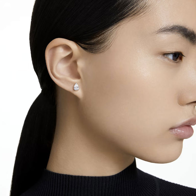 Swarovski Millenia Pear Cut Stud Earrings