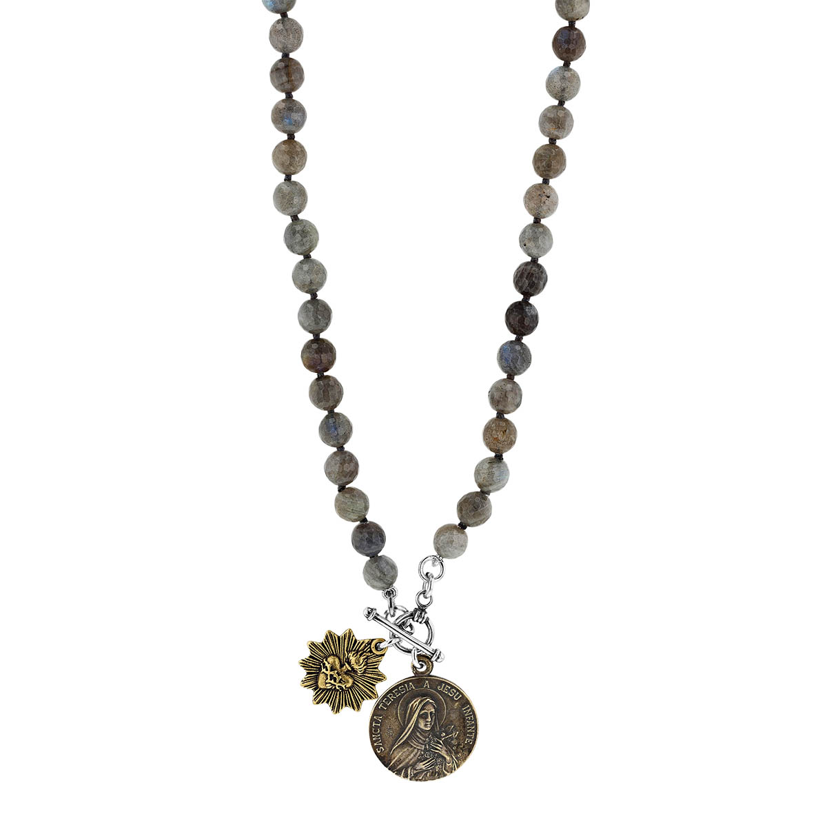 Miracle Icons By Mary Jo Pane Labradorite Necklace, 18