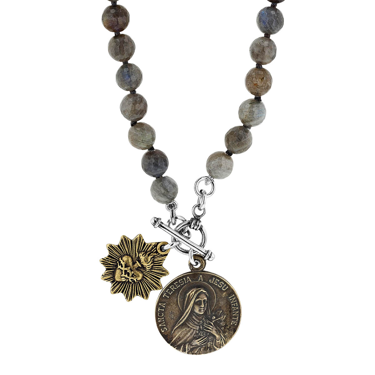 Miracle Icons By Mary Jo Pane Labradorite Necklace, 18