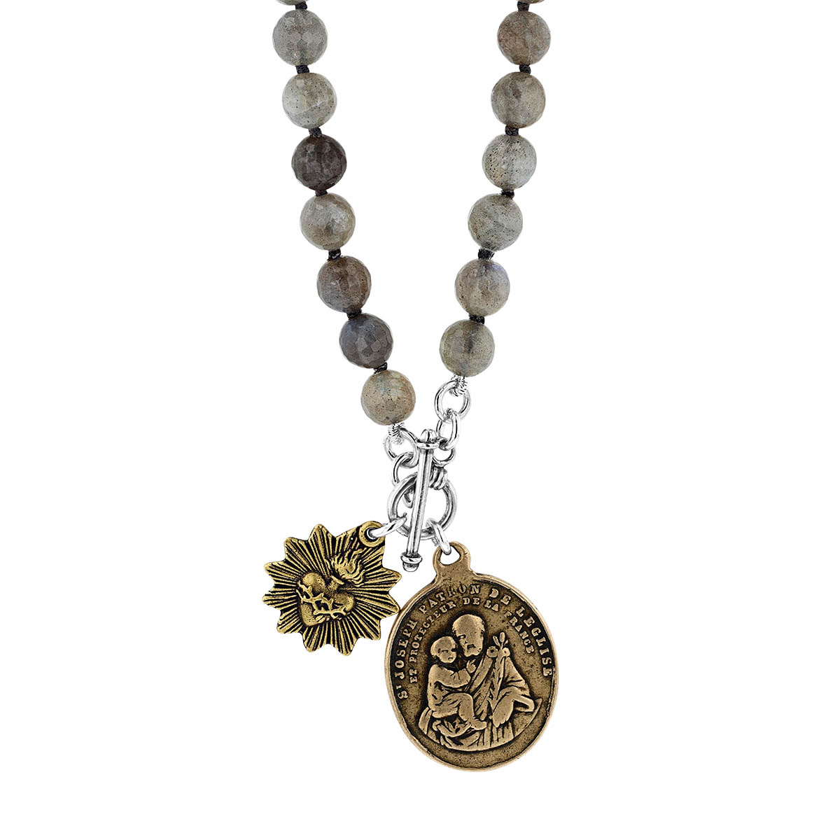 Miracle Icons By Mary Jo Pane Labradorite Necklace, 20