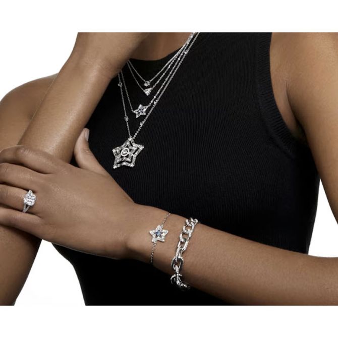 Swarovski Dextera Pave Mixed Links Bracelet | 5642597
