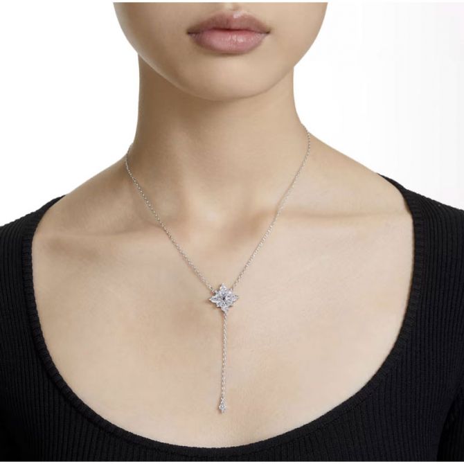 Swarovski スワロフスキー Stella スター ネックレス Swarovski Stella Star Y Necklace | 5652003 | Borsheims