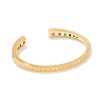 Kendra Scott Parker Yellow Gold Plated Cuff Bracelet in Multi Mix