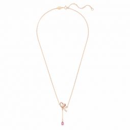 ネックレス・ペンダント SWAROVSKI Idyllia rose gold clover necklace 5674211 Idyllia pendant, Clover, White, Rose gold-tone plated