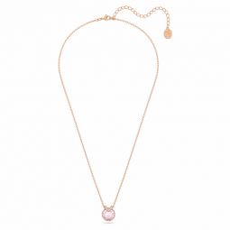 Swarovski Constella Rose Gold Tone Necklace, Medium