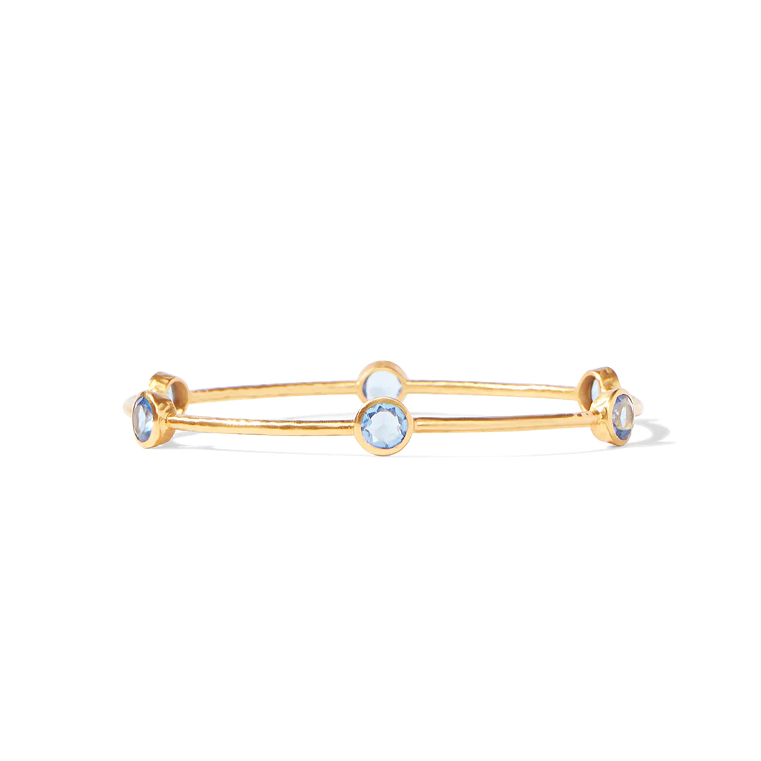 MEDIUM MILANO LUXE PEONY PINK BANGLE BY JULIE VOS